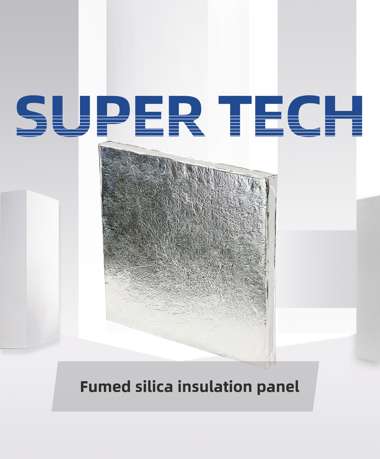 Fumed silica insulation panel